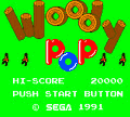 Woody Pop Title Screen